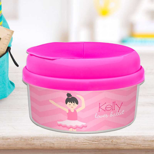 Sweet Ballerina Asian Custom Snack Bowl