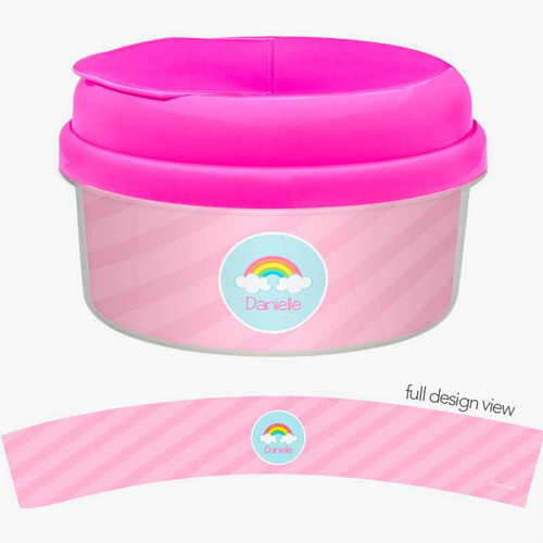 A Rainbow In The Sky Custom Snack Bowl