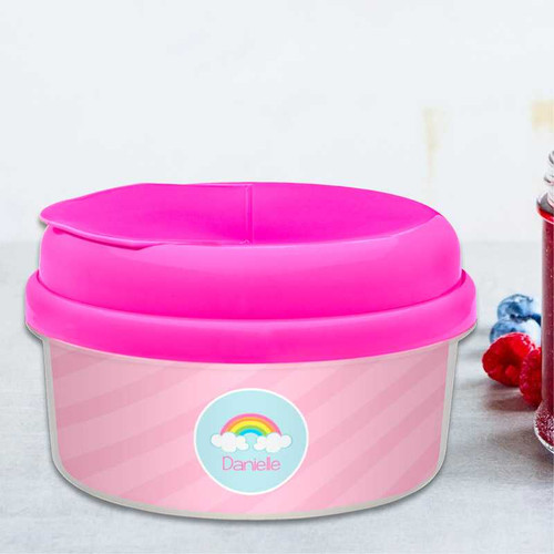 A Rainbow In The Sky Custom Snack Bowl