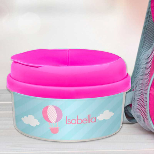 Pink Hot Air Balloon Snack Bowls Gifts
