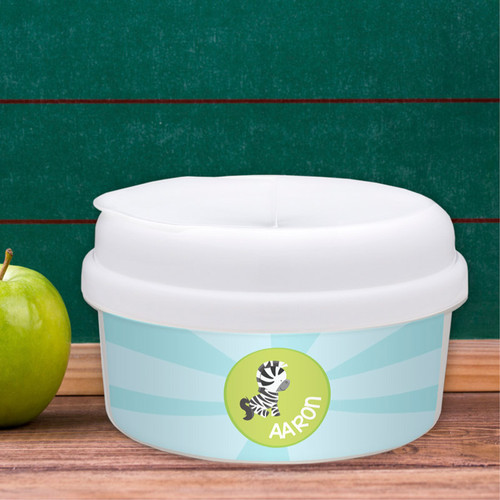 Cute Baby Zebra Snack Bowls For Kids