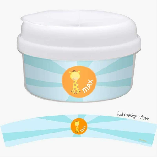 Cute Baby Giraffe Snack Bowl