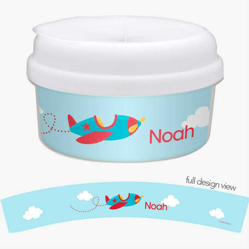 Fly Little Plane Snack Bowl