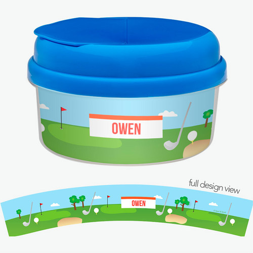 My Love For Golf Snack Bowl