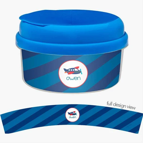 Airplane Ride Snack Bowl