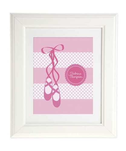 My Ballerina Shoes Wall Art