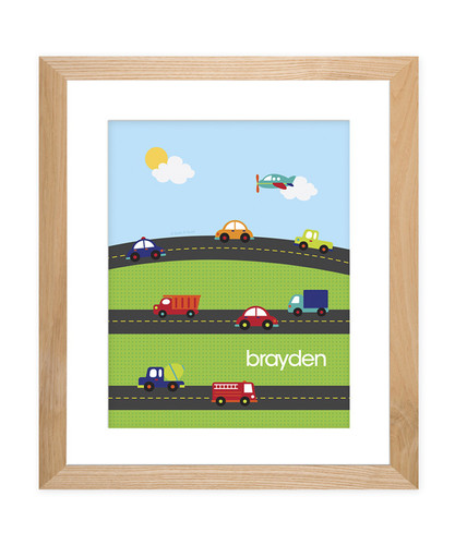 My Commute Kids Wall Art