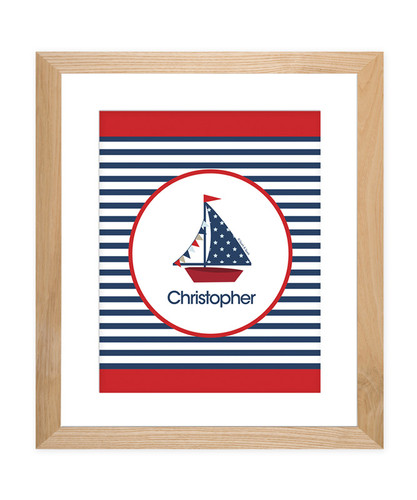 Set Sail Kids Wall Art