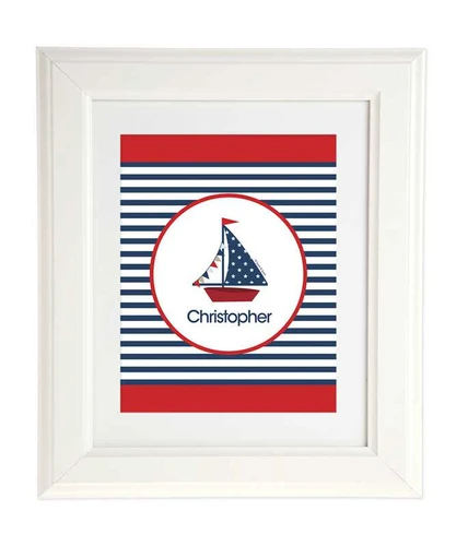 Set Sail Kids Wall Art