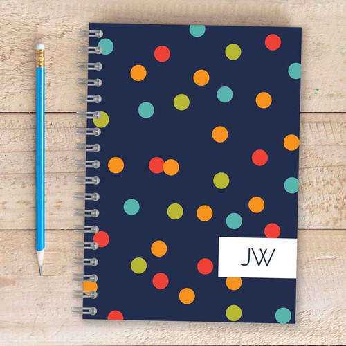 Colorful Dots journal