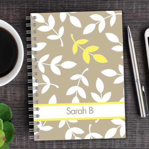 Leafy bunch journal