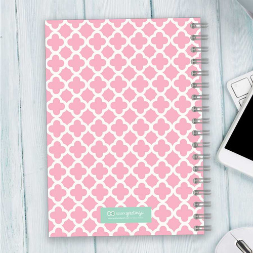 Quatrefoil Beauty Writing Journal