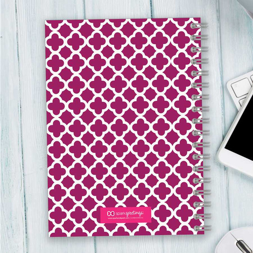 Quatrefoil Beauty Writing Journal