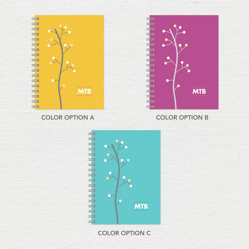 Modern Thin Tree Writing Journal