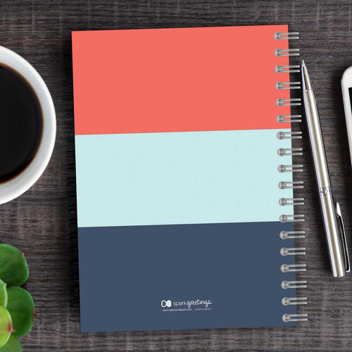Three Colorful Rows journal