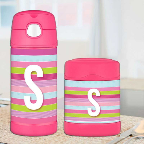 Sweet Lines Personalized Thermos For Kids