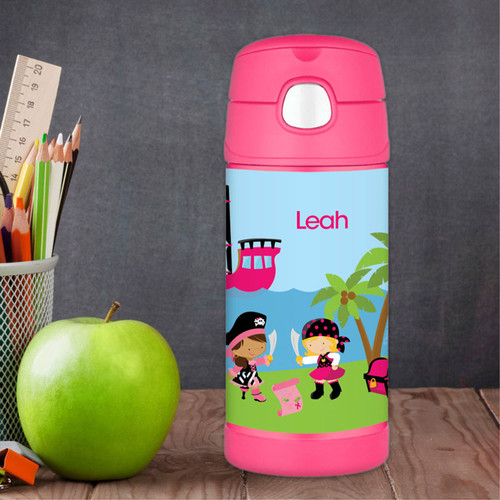 Yo Ho Pirate Girl Thermos Bottle