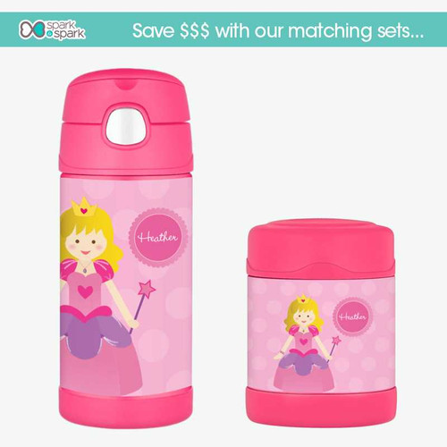 Cute Princess Thermos Bottle