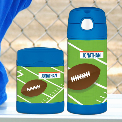 Football Fan Thermos Bottle