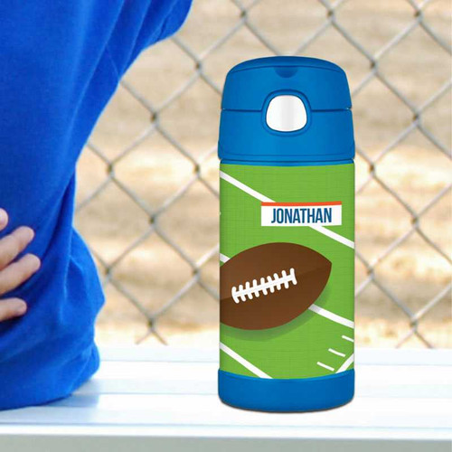 Football Fan Thermos Bottle