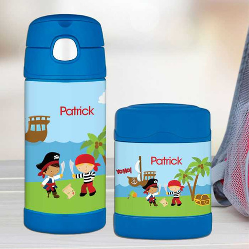 Yo Ho Pirate Boy Thermos Bottle