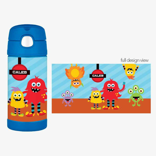 Monster Attack Thermos Bottle