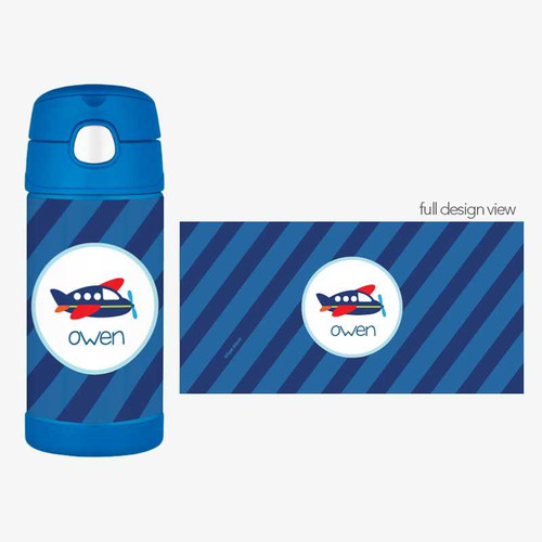 Airplane Ride Thermos Bottle