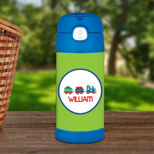 Choo Choo Train Personalized Boy Thermos