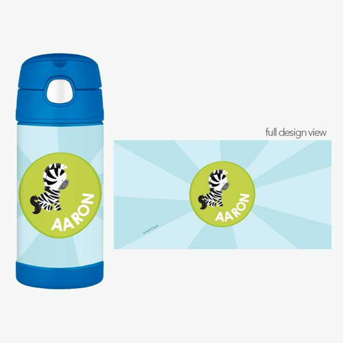 Cute Baby Zebra Thermos Bottle