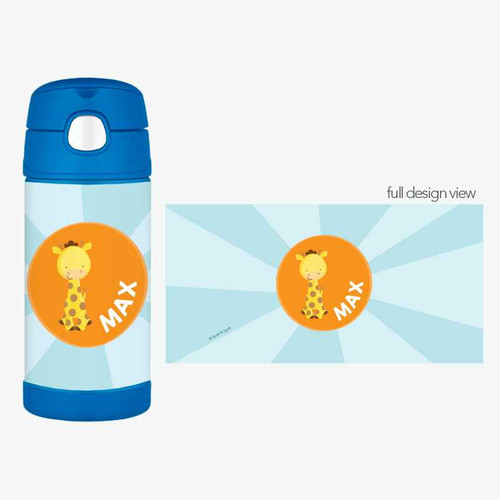 Cute Baby Giraffe Thermos Bottle