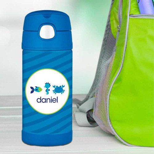 Cute Undersea Creatures Drinking Bottle