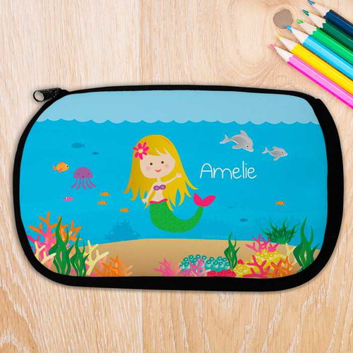 Blonde Sweet Mermaid Pencil Case