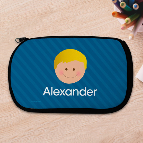 Just Like Me Boy-Blue Pencil Case by Spark & Spark