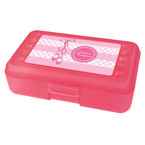 ballerina shoes pencil box for kids