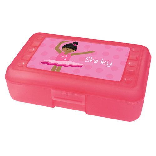 Love For Ballet Personalized Pencil Box