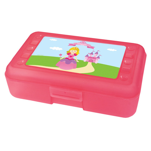 Sweet Little Princess Personalized Pencil Box