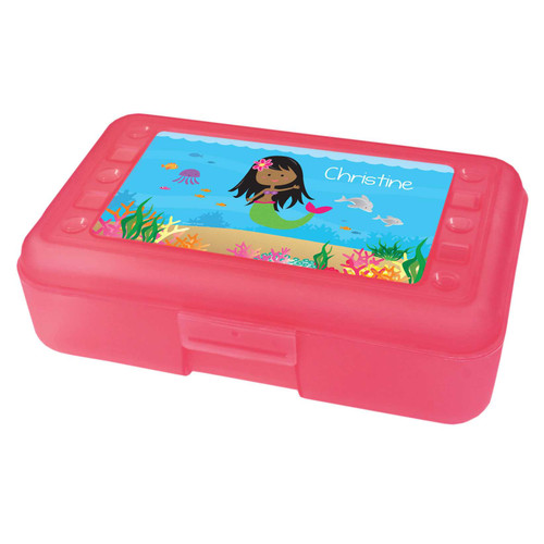 Sweet Mermaid Personalized Pencil Box