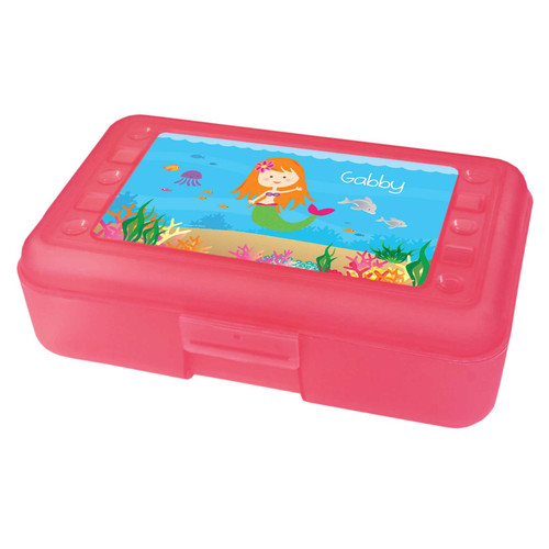 Sweet Mermaid Personalized Pencil Box