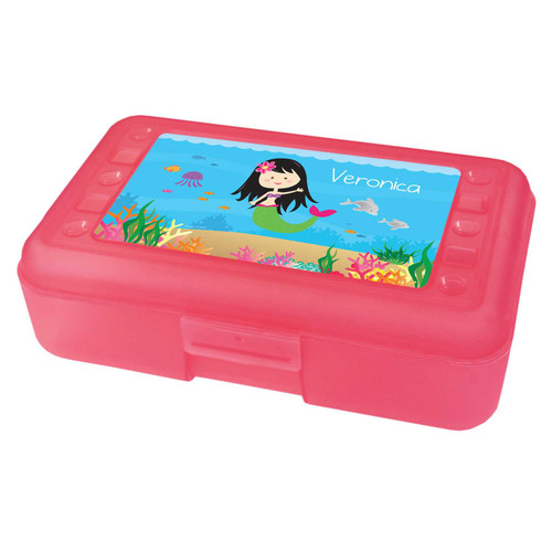 Sweet Mermaid Personalized Pencil Box