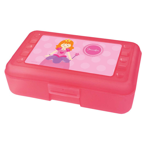 Cute Princess Personalized Pencil Box