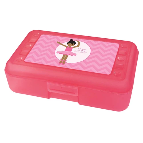 Sweet Ballerina Personalized Pencil Box
