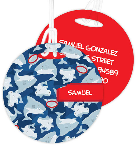 Bite Them Back Kids Bag Tags