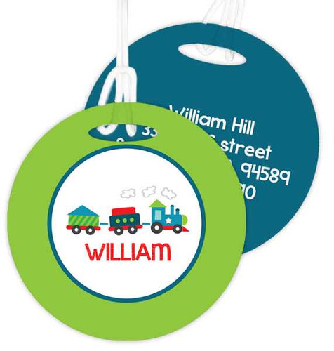 Cho Cho Train Kids Bag Tags