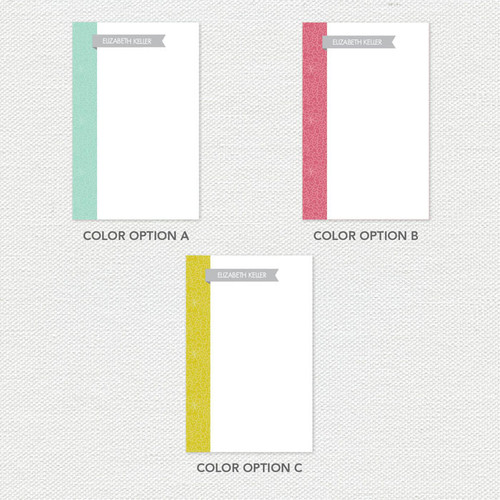 Sweet Flowers Flag Custom Notepad