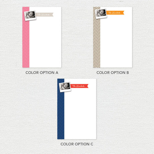 Up and Down Photo Custom Notepad