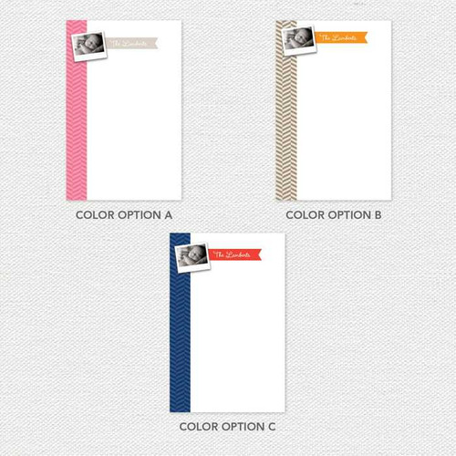 Up and Down Photo Custom Notepad
