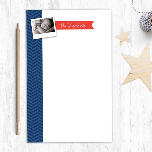 Up and Down Photo Custom Notepad