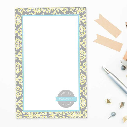 Check out our Custom Notepads No Minimum | Victorian Ways Sqaure