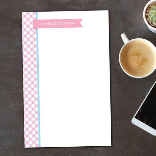 Gorgeous Custom Stationery Pads | Criss Cross Flag