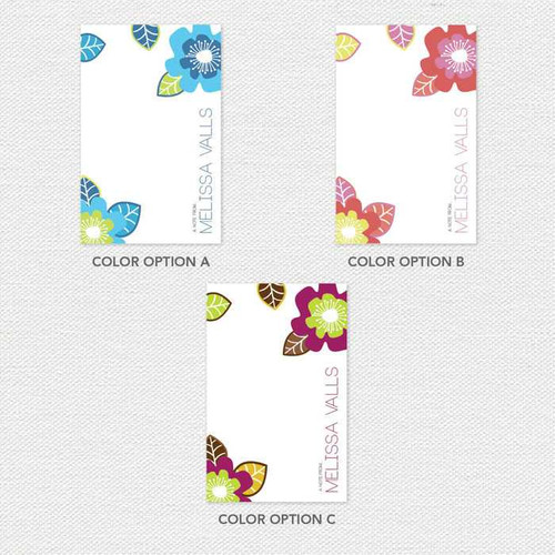 Bold Beauty Custom Notepad